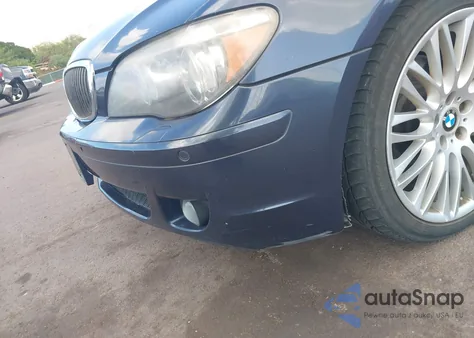 2008 BMW 750Li z USA, uszkodzony, nr VIN WBAHN83548DT83470